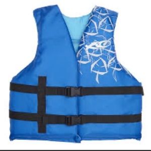 Exxel Outdoors Child Life Vest 30-50 lbs Swim Waterski